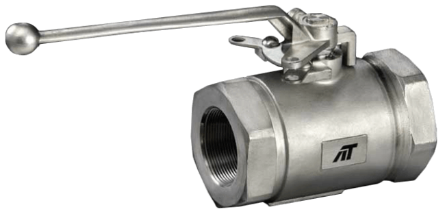 A-T Controls 2-Piece Seal Welded Ball Valves, F23/26 Series